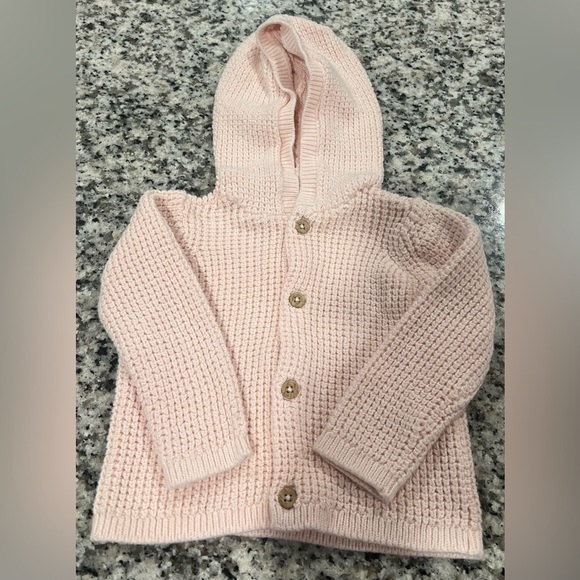 Carter’s Baby Girl Crochet Sweater in Light Pink Size 9 Months So Precious 💕 - Picture 12 of 12